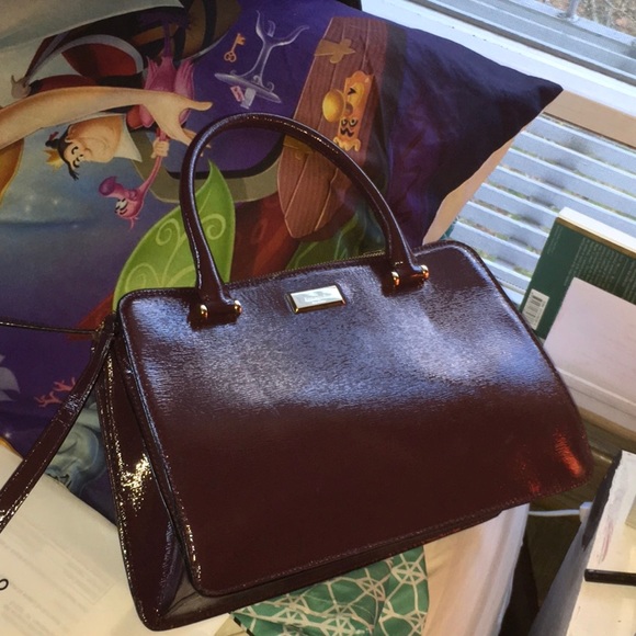 Maroon Kate Spade bag - Picture 2 of 4